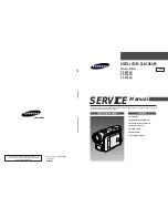 Samsung SC-D103 Service Manual preview