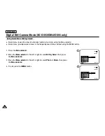 Preview for 108 page of Samsung SC D353 - MiniDV Camcorder w/20x Optical Zoom Owner'S Instruction Book