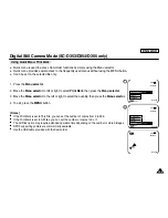 Preview for 113 page of Samsung SC D353 - MiniDV Camcorder w/20x Optical Zoom Owner'S Instruction Book