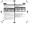 Preview for 22 page of Samsung SC-D353 Owner'S Instruction Book