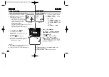 Preview for 46 page of Samsung SC-D353 Owner'S Instruction Book