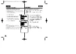 Preview for 62 page of Samsung SC-D353 Owner'S Instruction Book