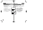 Preview for 104 page of Samsung SC-D353 Owner'S Instruction Book