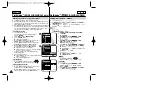 Preview for 110 page of Samsung SC-D353 Owner'S Instruction Book