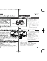 Preview for 5 page of Samsung SC D363 - MiniDV Camcorder With 30x Optical... Owner'S Instruction Book