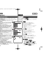 Preview for 20 page of Samsung SC D363 - MiniDV Camcorder With 30x Optical... Owner'S Instruction Book