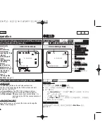 Preview for 22 page of Samsung SC D363 - MiniDV Camcorder With 30x Optical... Owner'S Instruction Book