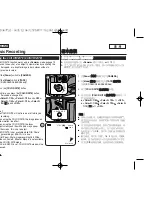 Preview for 42 page of Samsung SC D363 - MiniDV Camcorder With 30x Optical... Owner'S Instruction Book