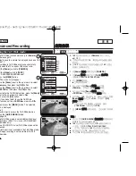 Preview for 54 page of Samsung SC D363 - MiniDV Camcorder With 30x Optical... Owner'S Instruction Book