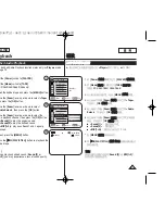 Preview for 63 page of Samsung SC D363 - MiniDV Camcorder With 30x Optical... Owner'S Instruction Book