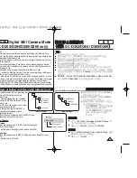 Preview for 69 page of Samsung SC D363 - MiniDV Camcorder With 30x Optical... Owner'S Instruction Book