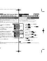 Preview for 70 page of Samsung SC D363 - MiniDV Camcorder With 30x Optical... Owner'S Instruction Book