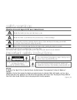 Preview for 3 page of Samsung SC-D391 User Manual