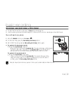 Preview for 47 page of Samsung SC-D391 User Manual