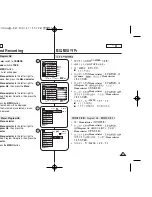 Preview for 63 page of Samsung SC-D463(B)/D465(B) Owner'S Instruction Book