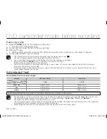 Preview for 42 page of Samsung SC-DX103 User Manual