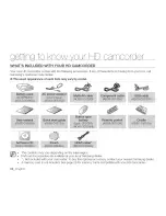 Preview for 18 page of Samsung SC-HMX10 - 8GB Flash Memory High Definition... User Manual