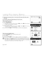 Preview for 60 page of Samsung SC-HMX10 - 8GB Flash Memory High Definition... User Manual