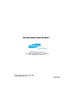 Preview for 71 page of Samsung SC-L610 Owner'S Instruction Book