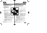 Preview for 19 page of Samsung SC-L860 Owner'S Instruction Book