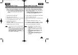 Preview for 57 page of Samsung SC-L860 Owner'S Instruction Book