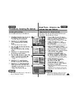 Preview for 58 page of Samsung SC-M102 Owner'S Instruction Book