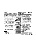 Preview for 60 page of Samsung SC-M102 Owner'S Instruction Book