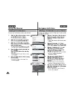 Preview for 85 page of Samsung SC-M102 Owner'S Instruction Book