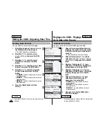 Preview for 91 page of Samsung SC-M102 Owner'S Instruction Book