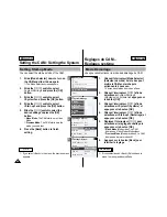 Preview for 95 page of Samsung SC-M102 Owner'S Instruction Book