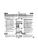 Preview for 96 page of Samsung SC-M102 Owner'S Instruction Book