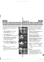 Preview for 53 page of Samsung SC-MM10BL Owner'S Instruction Book