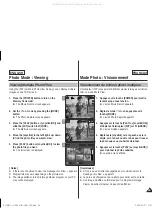 Preview for 65 page of Samsung SC-MM10BL Owner'S Instruction Book