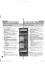 Preview for 92 page of Samsung SC-MM10BL Owner'S Instruction Book