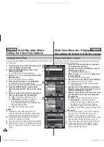 Preview for 94 page of Samsung SC-MM10BL Owner'S Instruction Book