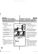 Preview for 120 page of Samsung SC-MM10BL Owner'S Instruction Book