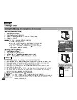 Preview for 38 page of Samsung SC-X105 Owner'S Instruction Book