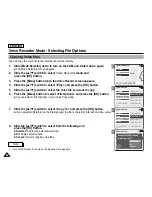 Preview for 86 page of Samsung SC-X105 Owner'S Instruction Book