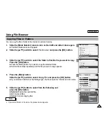 Preview for 89 page of Samsung SC-X105 Owner'S Instruction Book