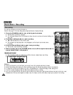 Preview for 40 page of Samsung SC-X205L Owner'S Instruction Book