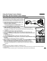 Preview for 123 page of Samsung SC-X205L Owner'S Instruction Book