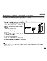 Preview for 133 page of Samsung SC-X205L Owner'S Instruction Book