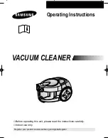 Samsung SC8020 Operating Instructions Manual preview