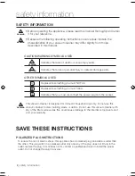 Preview for 2 page of Samsung SC96P series User Manual