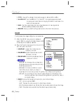 Preview for 22 page of Samsung SCB-9060 Series User Manual