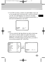 Preview for 23 page of Samsung SCC-B2303 User Manual