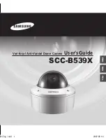 Samsung SCC-B539X User Manual preview