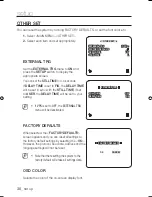 Preview for 30 page of Samsung SCC-C4237P User Manual