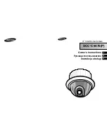 Samsung Scc-C6475 Owner'S Instructions Manual preview