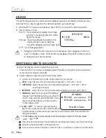 Preview for 20 page of Samsung SCD-2022 User Manual